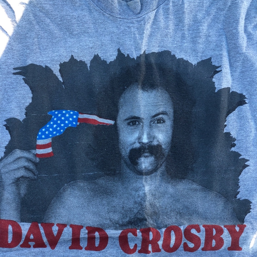 David Crosby concert shirt